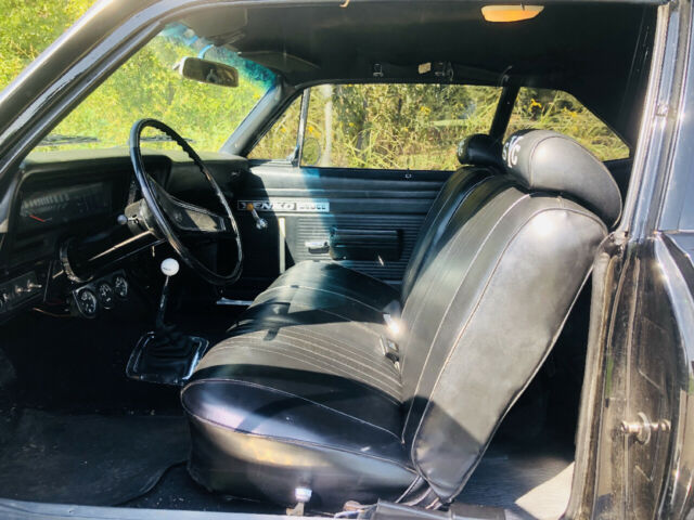 1970 Black Chevrolet Nova --