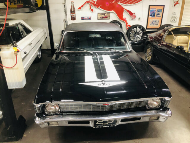 1970 Black Chevrolet Nova --