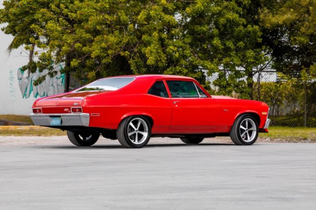1970 Red Chevrolet Nova Coupe