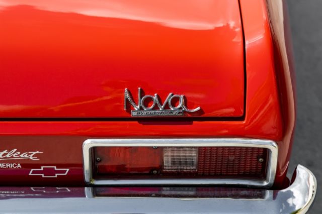1970 Red Chevrolet Nova Coupe