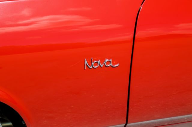 1970 Red Chevrolet Nova Coupe