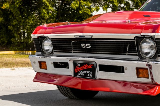1970 Red Chevrolet Nova Coupe