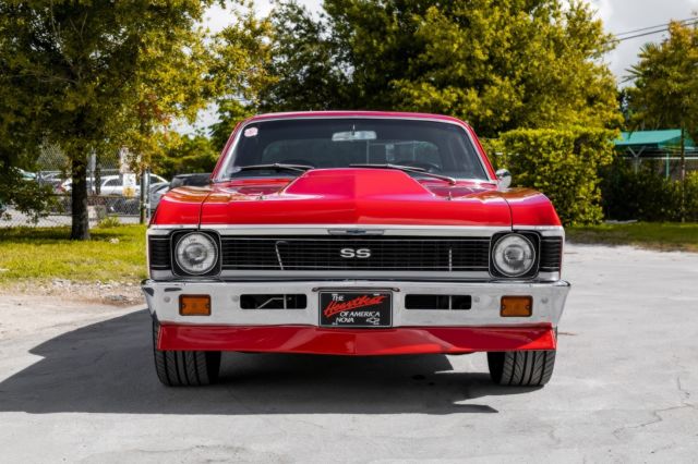 1970 Red Chevrolet Nova Coupe