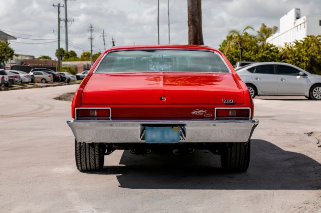 1970 Red Chevrolet Nova Coupe