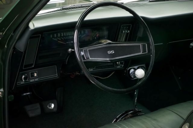 1970 Green Chevrolet Nova Coupe