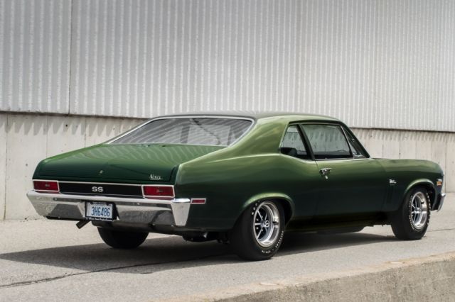 1970 Green Chevrolet Nova Coupe