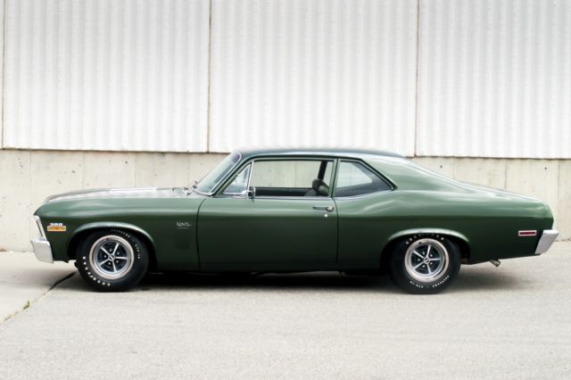 1970 Green Chevrolet Nova Coupe