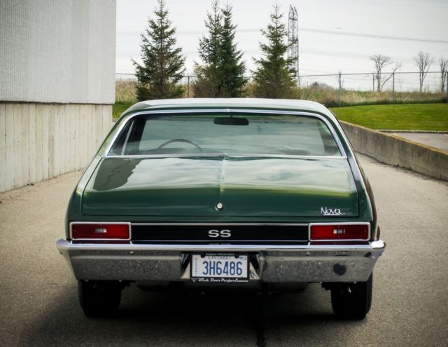 1970 Green Chevrolet Nova Coupe