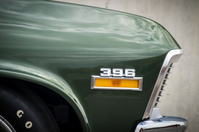 1970 Green Chevrolet Nova Coupe