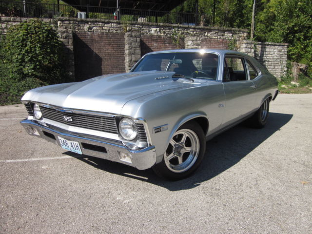 1970 Silver Chevrolet Nova Coupe