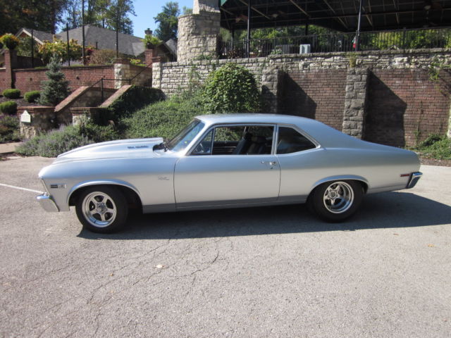 1970 Silver Chevrolet Nova Coupe