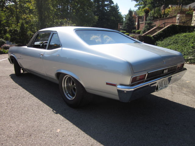 1970 Silver Chevrolet Nova Coupe