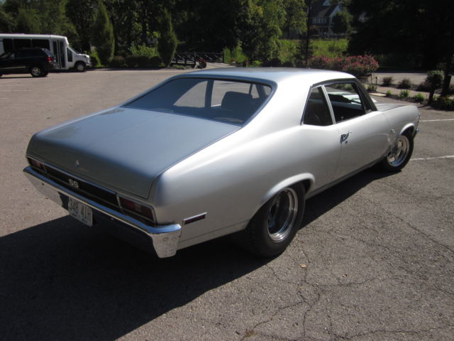 1970 Silver Chevrolet Nova Coupe