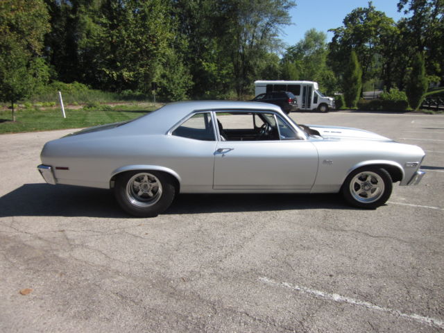 1970 Silver Chevrolet Nova Coupe