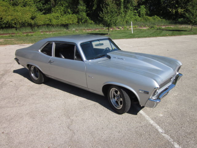 1970 Silver Chevrolet Nova Coupe