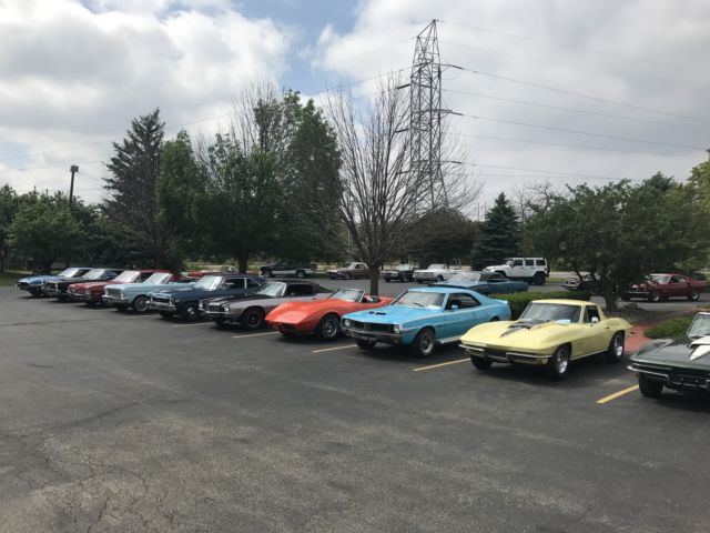 1970 Blue Chevrolet Nova 2 Door