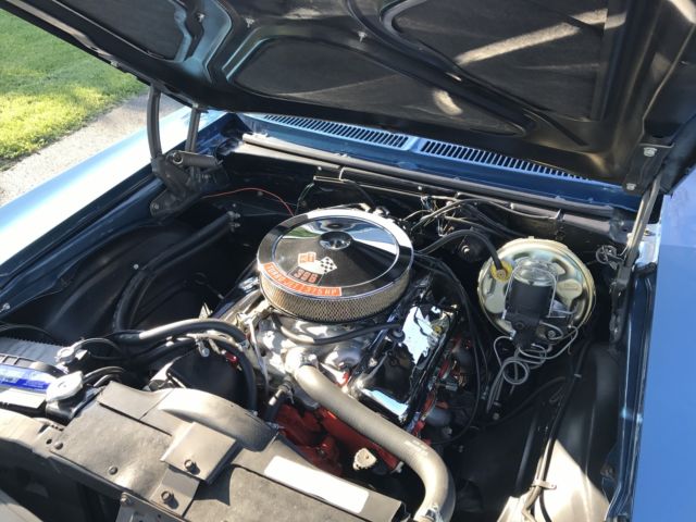 1970 Blue Chevrolet Nova 2 Door