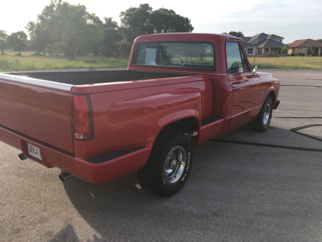 1970 Red Chevrolet C-10 Standard Cab Pickup