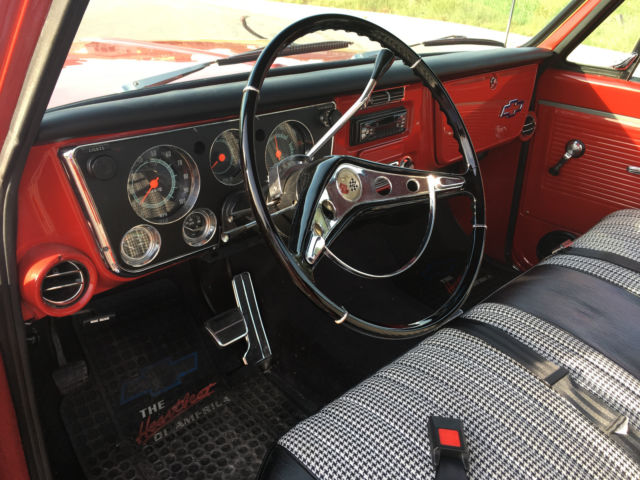 1970 Red Chevrolet C-10 Standard Cab Pickup