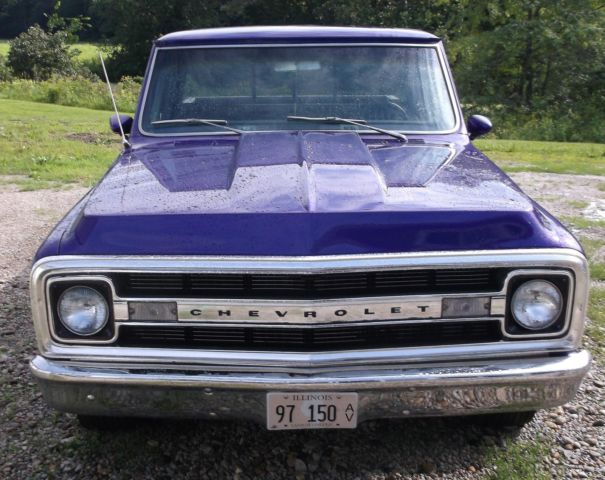 1970 Purple Chevrolet C-10