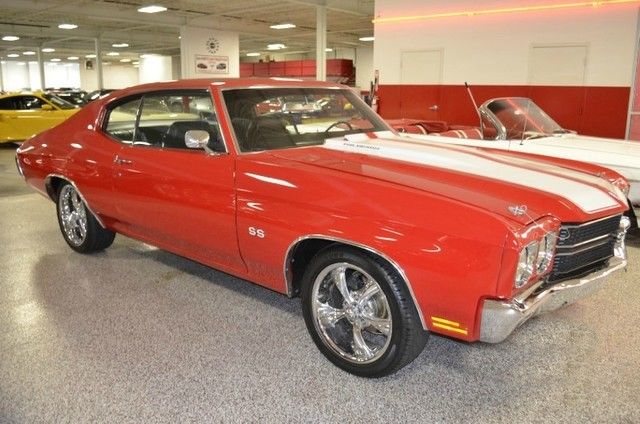 1970 Red Chevrolet Chevelle Coupe