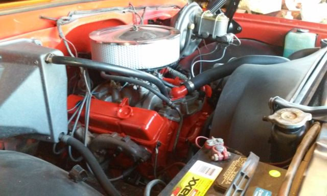 1970 Red and White Chevrolet C-10