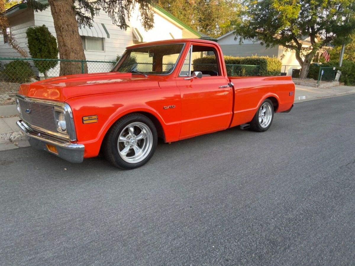 1970 Orange Chevrolet C-10