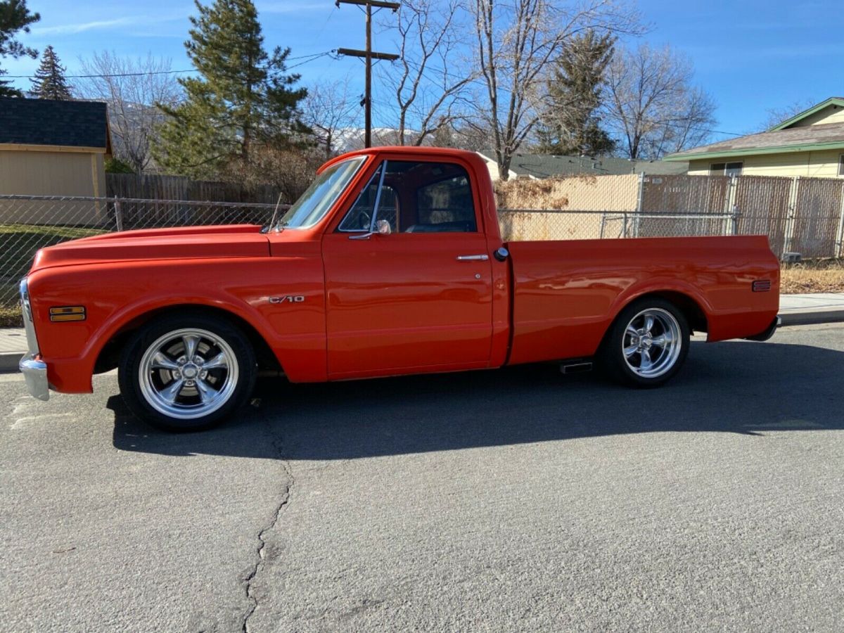 1970 Orange Chevrolet C-10
