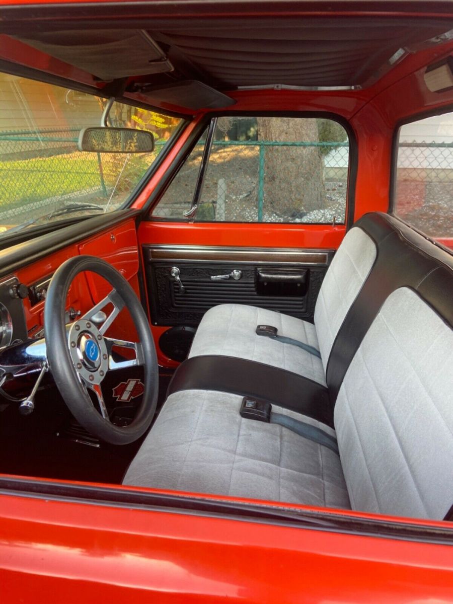 1970 Orange Chevrolet C-10