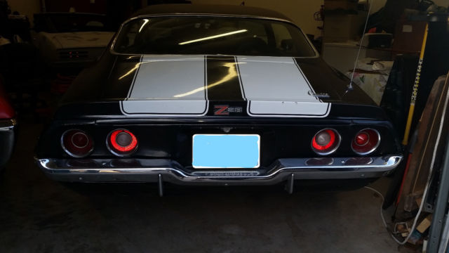 1970 Black Chevrolet Camaro