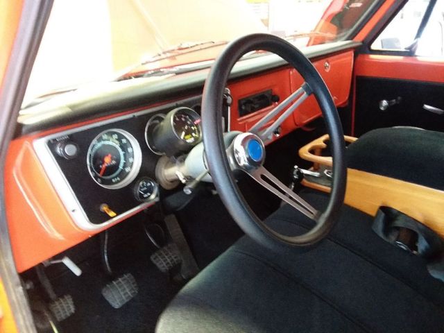 1970 Orange Chevrolet C-10 Regular cab