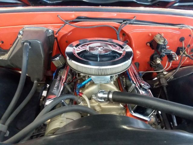 1970 Orange Chevrolet C-10 Regular cab