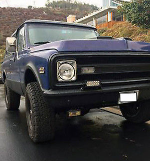 1970 Blue Chevrolet Blazer Convertible