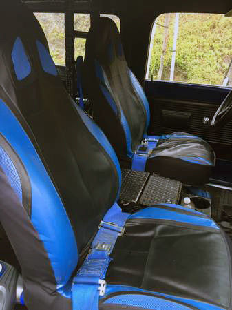 1970 Blue Chevrolet Blazer Convertible