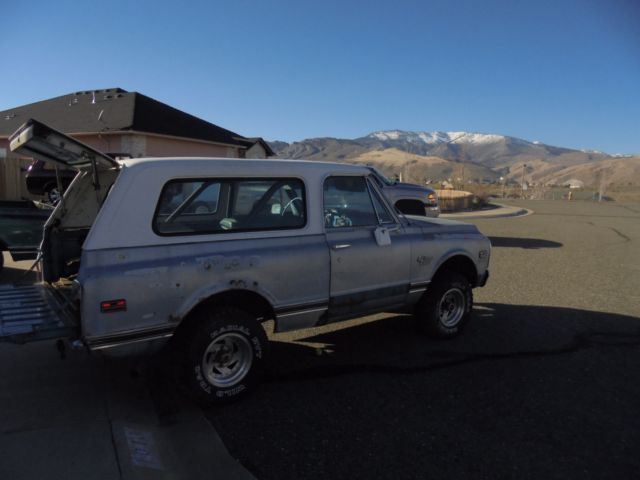1970 Blue Chevrolet Blazer