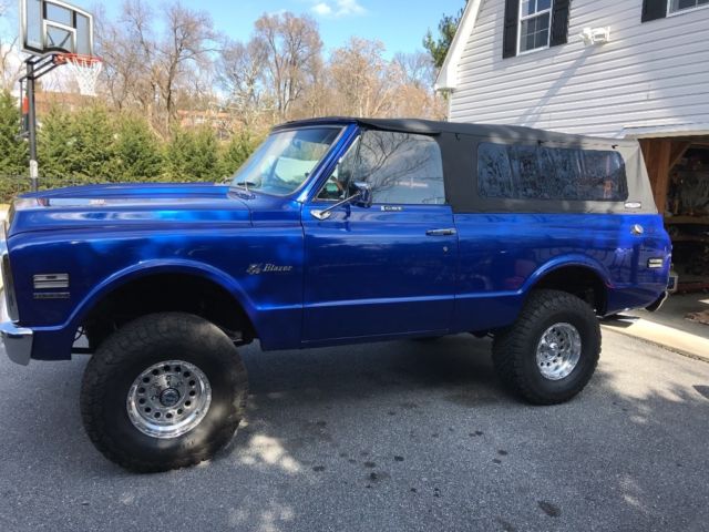 1970 Blue Chevrolet Blazer