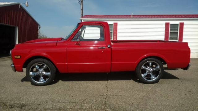 1970 Red Chevrolet C-10 Standard Cab Pickup