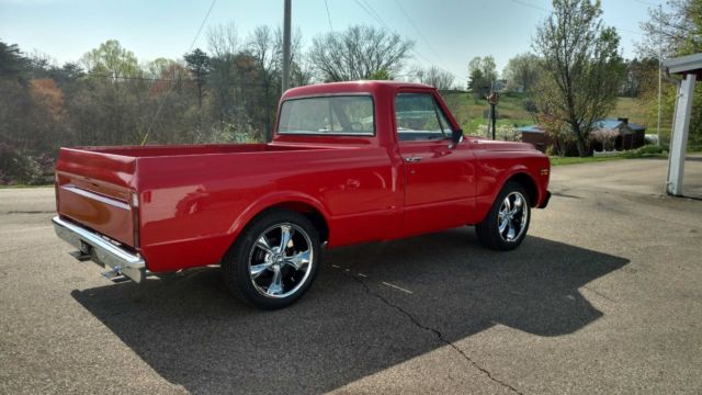 1970 Red Chevrolet C-10 Standard Cab Pickup