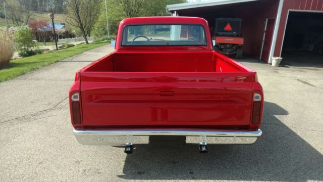 1970 Red Chevrolet C-10 Standard Cab Pickup