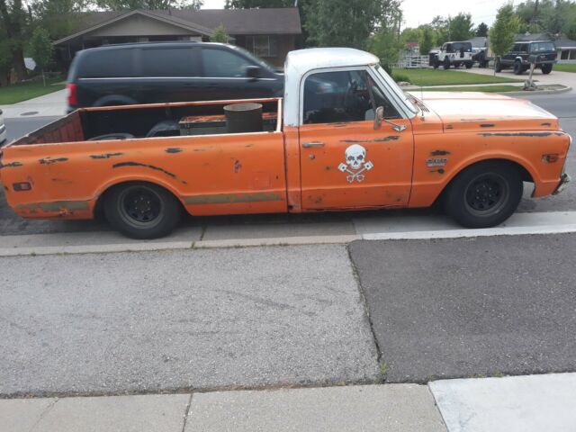 1970 Orange Chevrolet C-10