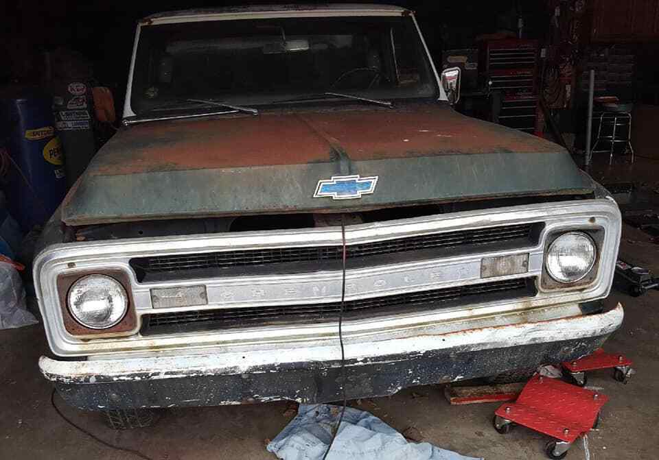 1970 Green Chevrolet C-10 Standard Cab Pickup