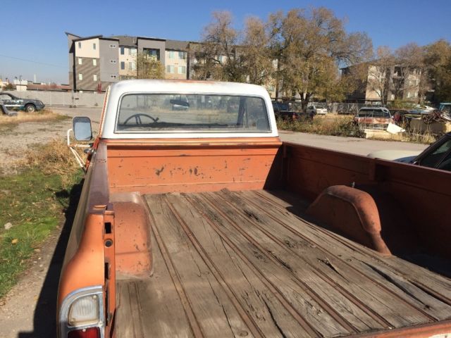 1970 Copper & white Chevrolet C-10