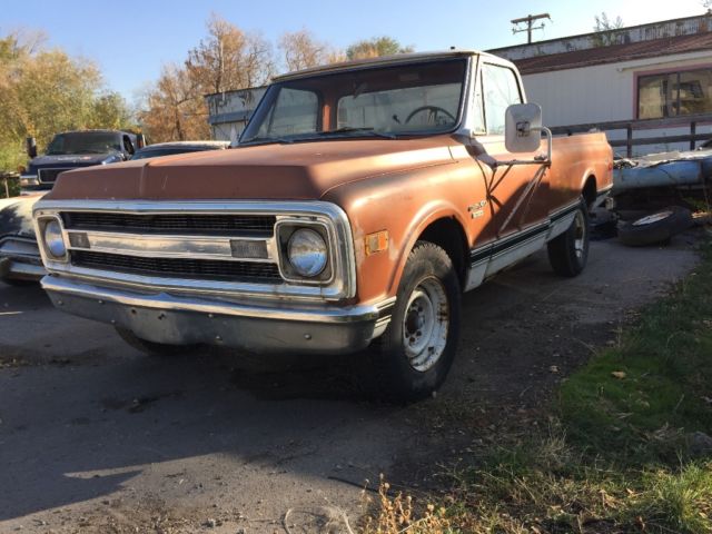 1970 Copper & white Chevrolet C-10