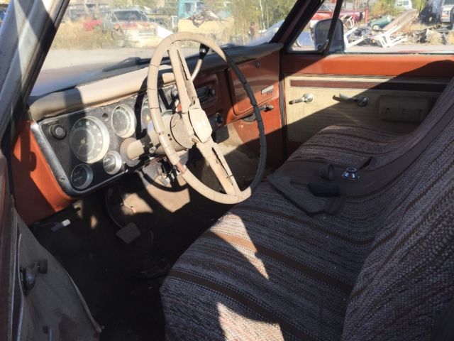 1970 Copper & white Chevrolet C-10