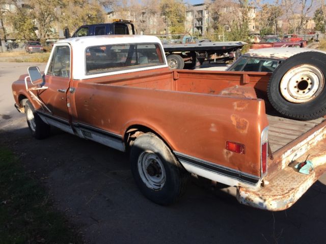 1970 Copper & white Chevrolet C-10