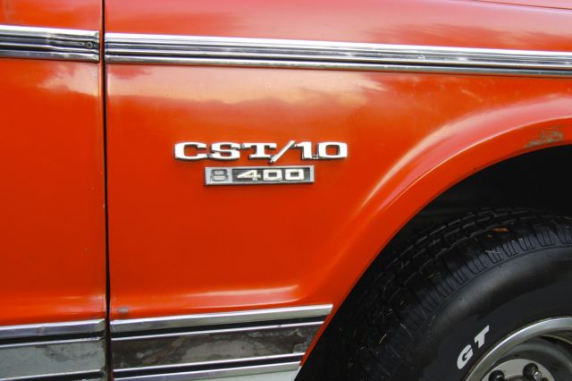 1970 Orange Chevrolet C-10 Pickup