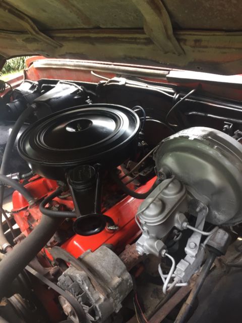 1970 Orange Chevrolet C-10