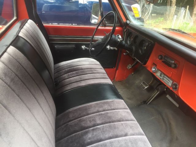 1970 Orange Chevrolet C-10