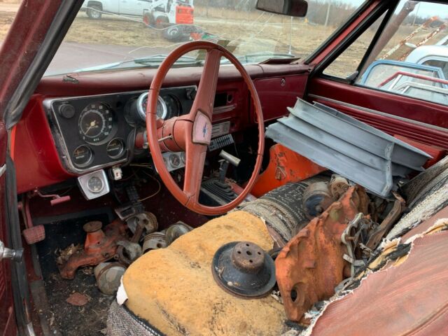 1970 Red Chevrolet C-10 Cab & Chassis
