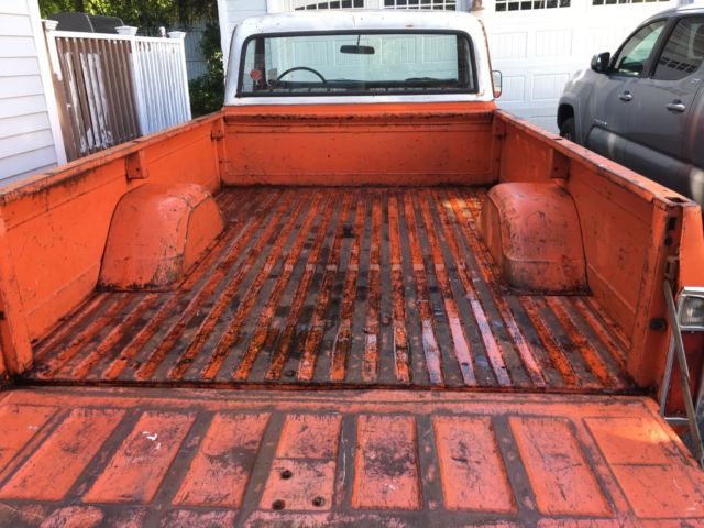 1970 Orange & White Chevrolet C-10